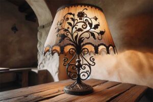 Scopri di più sull'articolo Lampade da tavolo in ferro battuto: Robustezza elegante per un’illuminazione d’atmosfera
